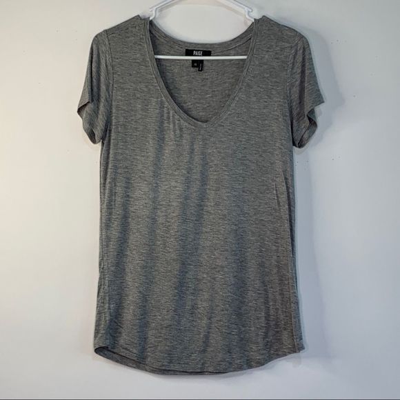 Page women’s Zaya T-shirt gray short sleeve 8287 - Picture 2 of 10